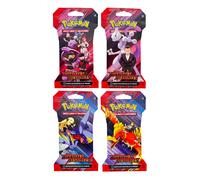 Pokémon Artset 4x Booster Blister EV10 Rivalités Destinées Team Rocket TCG FR