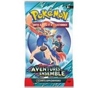 Set Aventures Ensemble ev09 - ecarlate et Violet - Un Booster de 10 Cartes a Collectionner française + 1 Carte Tigre