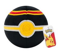 Pokémon Balle de luxe en peluche de 12,7 cm - Licence officielle - Génération 3 Poke Ball - Jouet authentique en peluche douce avec fond lesté - Cadeau de Noël pour enfants, garçons, filles 2 ans et