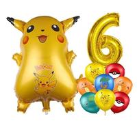Pokémon Ballons numériques | 15 ans et plus | Pikachu | Six