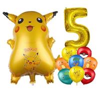 Pokémon Ballons numériques/numéraux | 15+ ans | Pikachu | Cinq