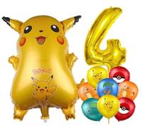 Pokémon Ballons numérotés | 15 ans et plus | Pikachu | Quatre