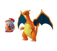 Pokémon Bandai Figurine à Fonction 12 cm Deluxe Action - Dracaufeu (Charizard) - Licence Officielle Figurine Dracaufeu articulée - WT95132