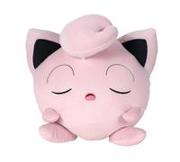 Peluche Bandai Jumbo endormie Pokémon Rondoudou Rose
