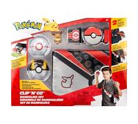 Pokémon Bandolier Set - Eevee #2 with Premier Ball, Ultra Ball, and Eevee Themed Belt & Bag - W5
