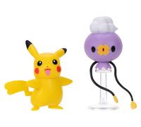 Pokémon Battle Figure 2-Pack Drifloon et Pikachu Jazwares