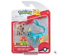 Pokémon Battle Figure 3-Pack (Vaporeon, Rockruff, Bellossom)