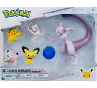 Lot de 5 figurines Pokémon Battle - 11,4 cm Mewtwo figurines et figurines de combat