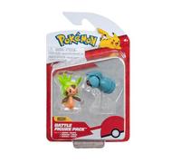 Pokémon Pack 2 figurines Battle – Chespin et Beldum – 5 cm