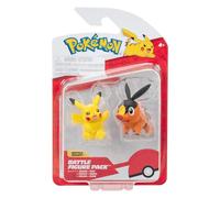 Pokemon Battle Figure First Partner 2 Pack (Tepig & Pikachu #7) W6
