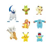 Pokémon Battle Figure Multipack 8 Pack Official Figure Set | Pikachu, Phanphy, Karnimani, Glumanda, Chimpep, Mauzi, Knogga, Absol