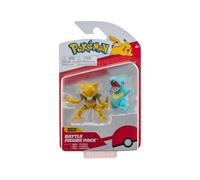 Pokémon Figurine Jouet 5-8 cm Abra & Totodile - Figurines Pack - Nouvelle Vague 2022 - sous Licence Officielle Jouet