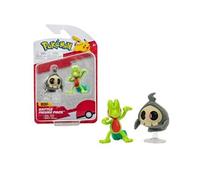 - Pokémon Battle Figure Pack - Ensemble 2pcs Figurines 5 cm - Personnage Skelénox + Arcko