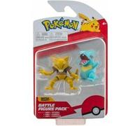 Pokémon Figurine Jouet 5-8 cm Abra & Totodile - Figurines Pack - Nouvelle Vague 2022 - sous Licence Officielle Jouet