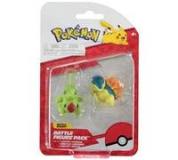 Pokémon Battle Figure Pack - Personnages 5cm - Pack 2pcs Figurines - Embrylex + Héricendre G