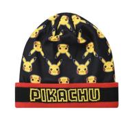 Pokemon Beanie Bonnet d'hiver (DE/NL/SE/PL, numérique, 54, noir/rouge)
