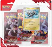 Pokémon: Blister de 3 boosters Zéblitz Écarlate et Violet - Rivalités Destinées du JCC Pokémon (3 boosters et 1 Carte Promo Brillante)