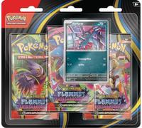 Pokémon : Blister de Trois boosters Méga-Évolution - Flammes Fantasmagoriques - Farfuret du JCC Pokémon (1 Carte Promo Brillante et 3 boosters)