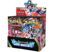 Pokémon Cartes Mega Evolution CAOS NASCENTE du JCC - Présentoir scellé avec 36 boosters de 10 cartes - Édition en italien