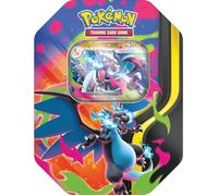 Pokémon : Boîte Méga-Dracaufeu - Méga-Dracaufeu X-ex (4 boosters et 1 Carte Promo Brillante)