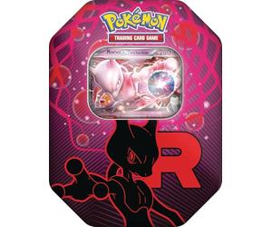 Pokémon : Boîte Team Rocket - Mewtwo-ex du JCC Pokémon (1 Carte Promo Brillante et 4 boosters)