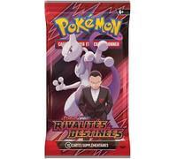 Pokémon - Booster Rivalités Destinées | 10 Cartes Officielles JCC | Extension Écarlate & Violet | Cartes Aléatoires Dont Pokémon-ex et Illustrations Spéciales