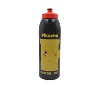 Pokemon Bouteille de sport avec bouchon à tirette - Sous licence officielle, sans BPA, anti-fuite et adaptée aux enfants