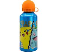 Pokémon - Bouteille en aluminium pour enfants - Bouteille d'eau avec bec rétractable - Bouteille d'eau réutilisable - 400 ml