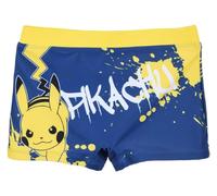 Pokémon, Boxer Maillot de Bain, Garçon (Jaune,12 Ans)