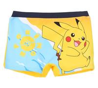 Pokémon, Boxer Maillot de Bain, Garçon (Jaune,8 Ans)