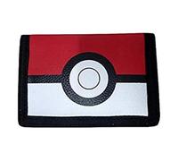 Pokémon Portefeuille Pokeball BR-281-PK Souple Noir 13x10x1,5 cm