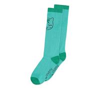 Pokemon Bulbasaur Chaussettes hautes pour femme 39/42 Vert KH654077POK-39/42, Vert