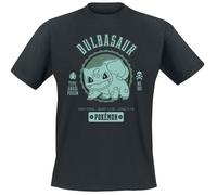 Pokémon Bulbasaur Men's T-Shirt Black Regular Medium Black