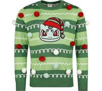 Pokémon Bulbasaur Unisexe Pull Multicolore M 50% coton, 50% polyacrylique Regular