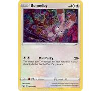 Pokemon - Bunnelby SWSH082 - Épée et Bouclier Black Star Promo - Carte unique holographique cosmique