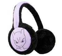 Pokémon Cache Oreilles Enfant Garçon, Charizard Gengar Cache-Oreille Chaud Peluche, Vêtement Accessoires d'Hiver, Cadeau Gamer (Multi Mewtwo)