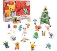 Pokémon calendrier de l'avant 2025 enfants 24 cadeaux 16 figurines 8 accessoires noël dès 4 ans collection décoration sapin
