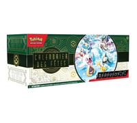 Calendrier De L'avent Pokémon 2024 Fêtes 8 Cartes Promotionnelles Foil, 5 Boosters Et Extras Inclus