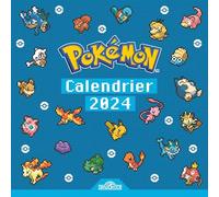 Pokémon - Calendrier pixels - Calendrier annuel 2024 - Dès 5 ans