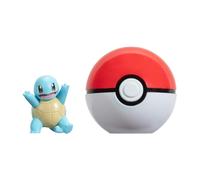 Pokémon Carapuce et Poké Ball Clip ‘N’ Go - Comprend Une Figurine de Combat de 5 cm et Un Accessoire Poké Ball.