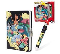 Pokémon Carnet de Notes et Stylo Kawaii Set Fournitures Scolaires Anime pour Enfants Ados Cahier Note Pikachu et Dracaufeu Cadeau Enfant (Ensemble Multi-Carnets)