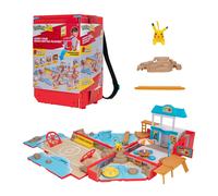 Pokémon Carry Case Beach Battle Playset - Portable Transforming Backpack Playset