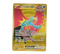 Pokémon - Carte unique Lune rugissante ex 262/182 - Rift Paradox - Hyper rare - Feuille d'or - Carte unique