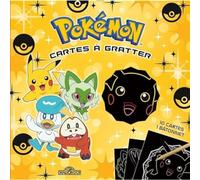 Pokémon - Cartes à gratter - Les nouveaux Pokémon de Paldea - Pochette avec 10 cartes à gratter et un bâtonnet - Dès 6 ans