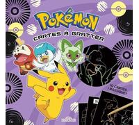 Pokémon - Cartes à gratter - Les Pokémon de Paldea - The Pokémon Company - Dragon D'or Livres Du - broché - Document jeunesse