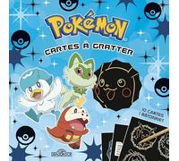 Pokémon - Cartes à gratter - Paldea - Pochette avec 10 cartes à gratter et un bâtonnet - Dès 6 ans