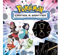 Pokémon - Cartes à gratter - Rhod et Liko - Pochette avec 10 cartes à gratter et un bâtonnet - Dès 6 ans