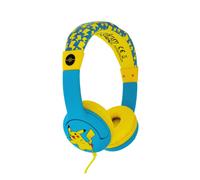 Pokemon Casque Audio Filaire Jack 3,5 mm pour Enfant Stéréo Motif Pikachu Bleu