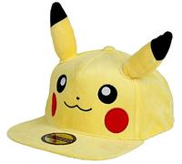 Pokémon Casquette Pikachu Jaune Unisexe Enfants 80% polyester 20% coton Taille unique