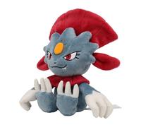 Pokemon Center Original Pokemon Fit Gen 4 Plush Peluche Weavile Dimoret Snibunna